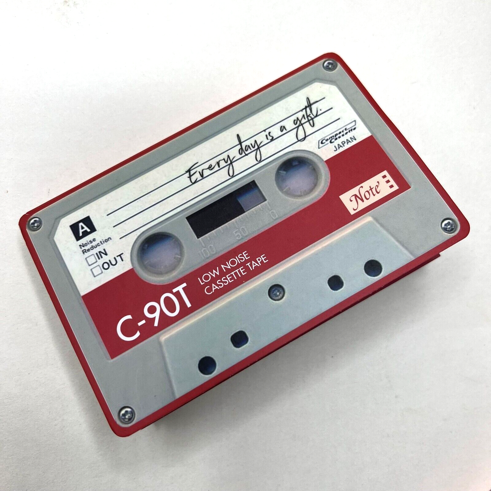 Retro Cassette Tape Note Memo Pad To Do List