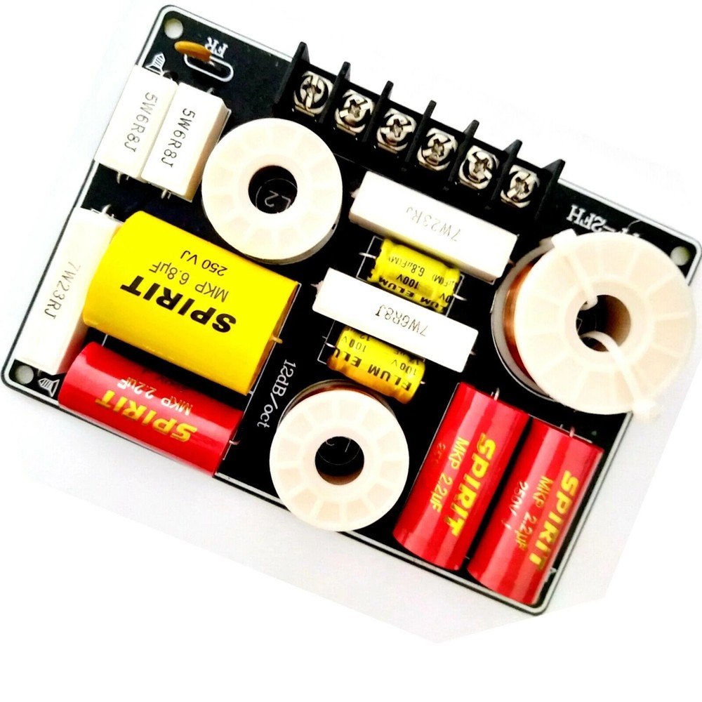 1pc 200W crossover filter 2-way 2-unit audio speaker crossover board
