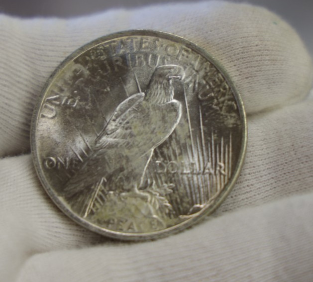 1923 US Peace Silver Dollar $1 Nice Unc