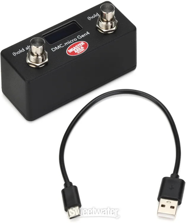 Disaster Area Designs DMC.micro Gen4 MIDI Footswitch Controller