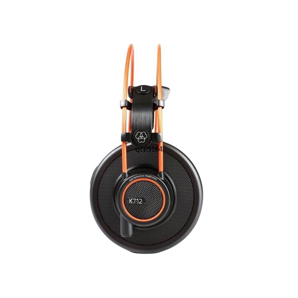 AKG K712 PRO Dynamic Reference Studio Open-Back Over-Ear Wired Black Headphones