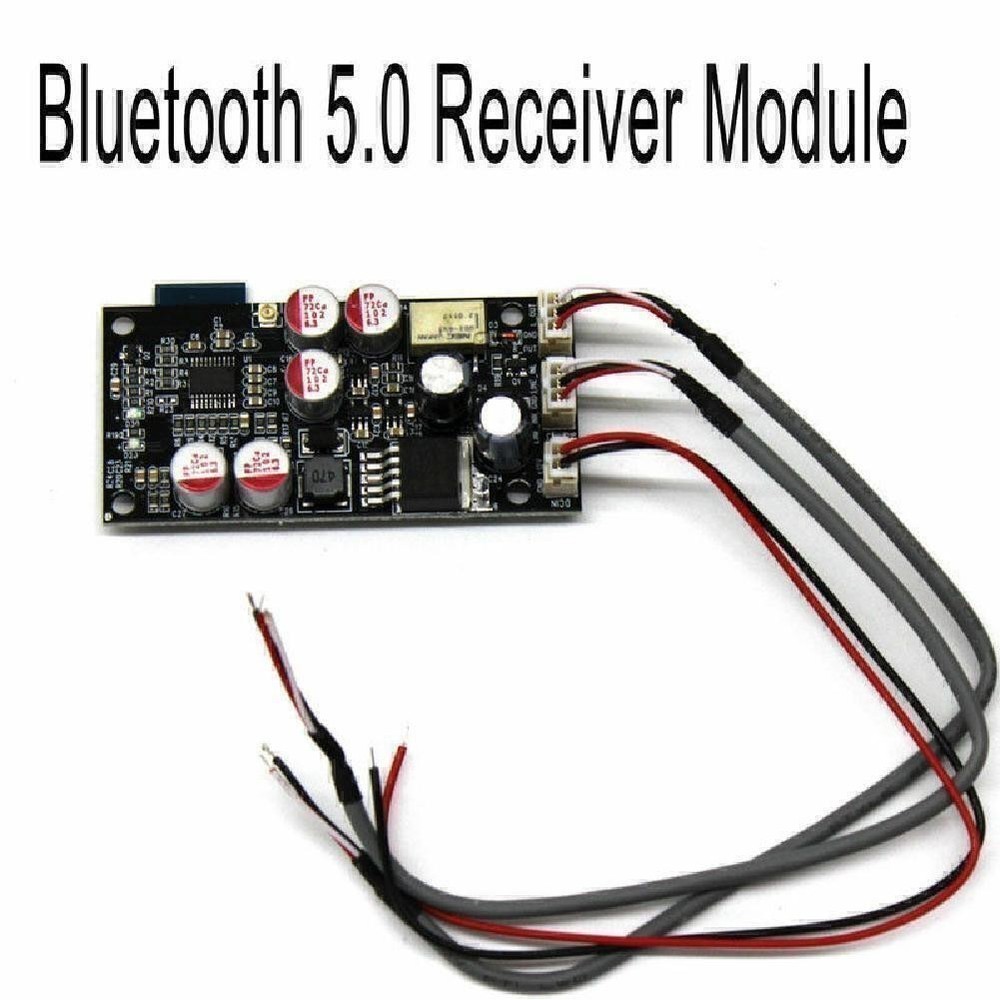 12V 24V Bluetooth 5.0 Receiver HiFi Audio DAC Decoder Board AUX DIY Amplifier