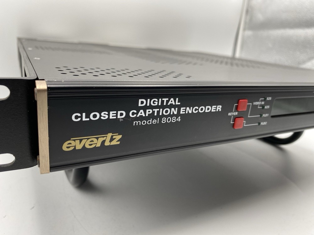 Evertz Model 8084 Digital Closed Caption Encoder