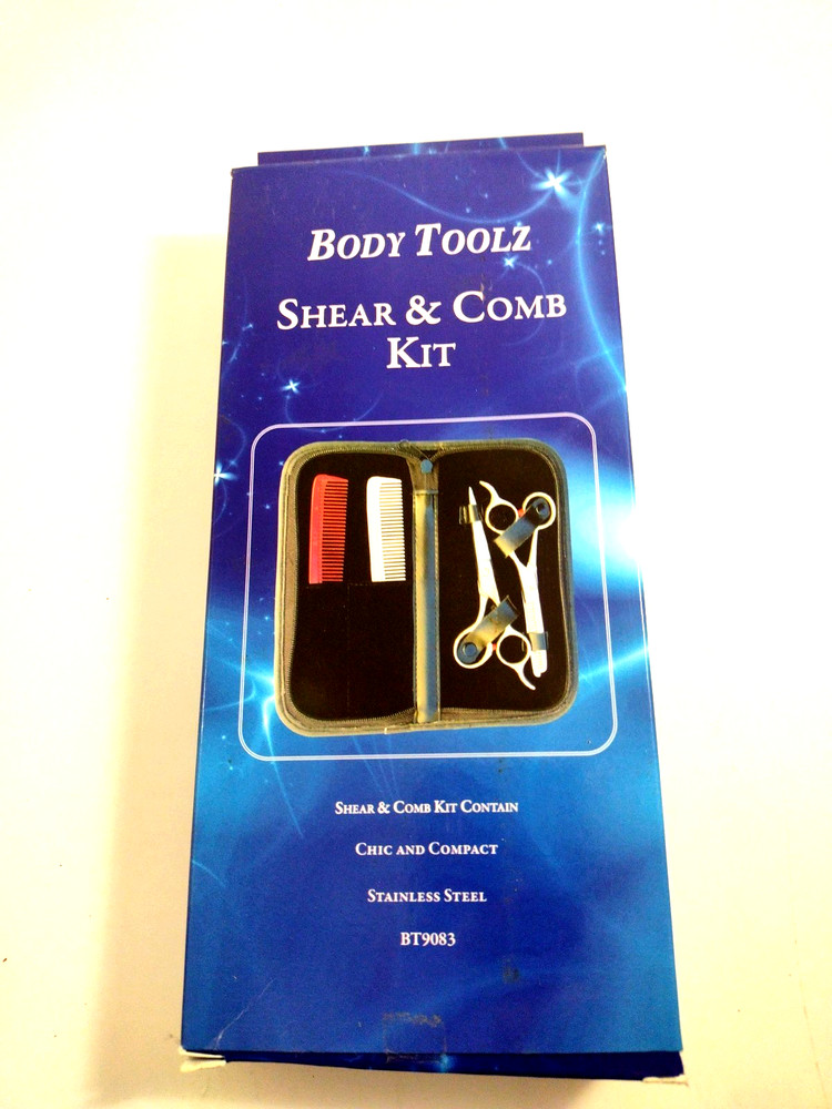 Body Tools Shears & Comb with Carrying Case