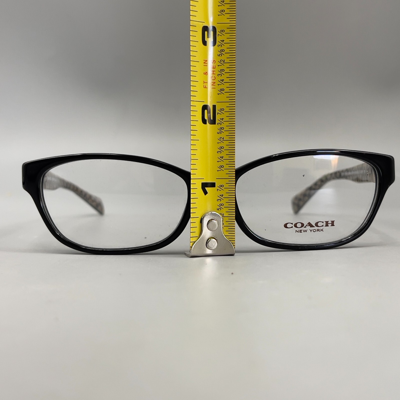 Coach HC 6061 / 5261 Emma Black Eyeglasses 52-15-135mm 100% Original !NO CASE!