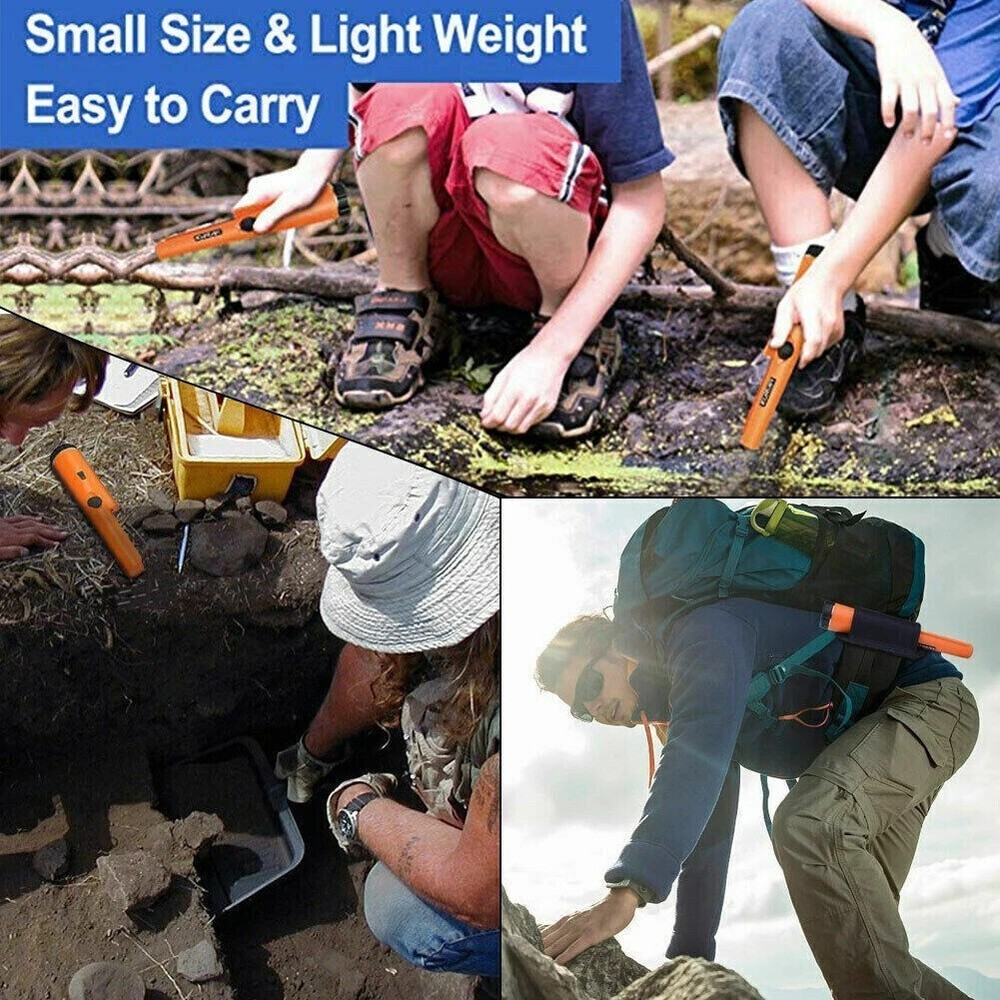 Waterproof HandHeld Metal Detector Pinpointer Sensitive Probe Tester Old Coins
