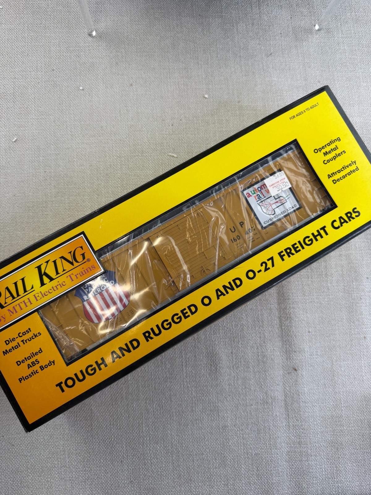 MTH RailKing 30-7443 Union Pacific 160407 Box Car Boxed