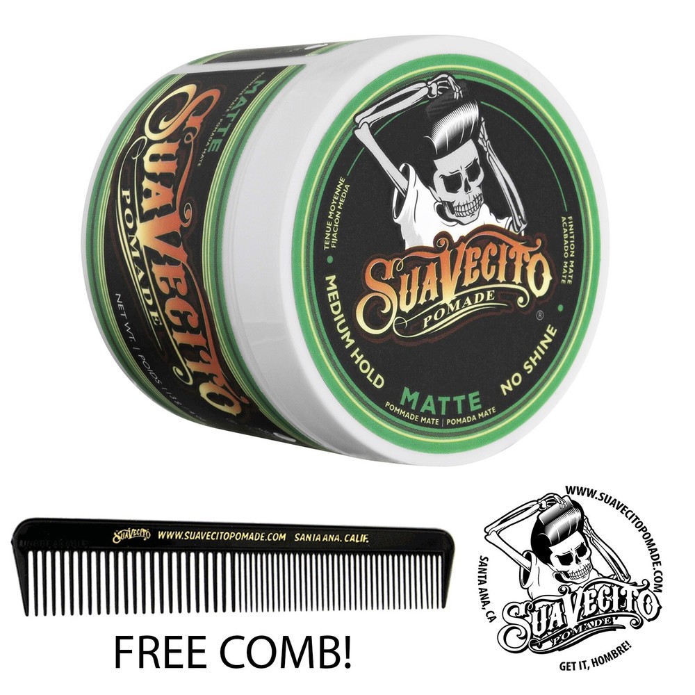 Suavecito Matte Pomade 4 oz. Can