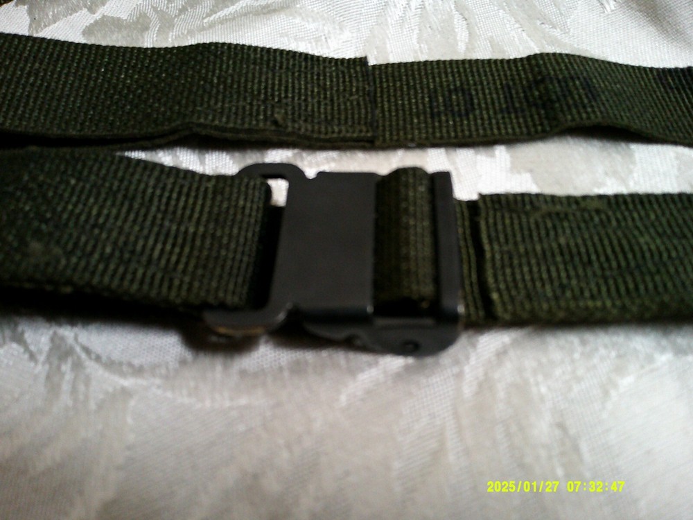 adjustable army chest straps with quick release