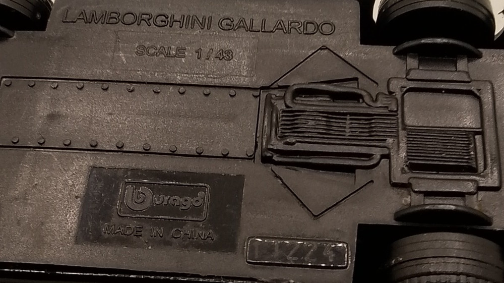 Burago Lamborghini Gallardo 1:48 scale