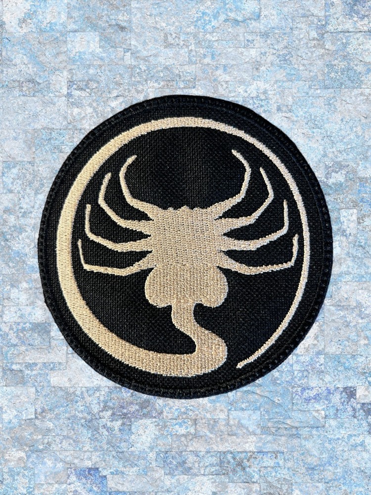 Face Hugger Alien Embroidery Patch 4.04" X 4.04"