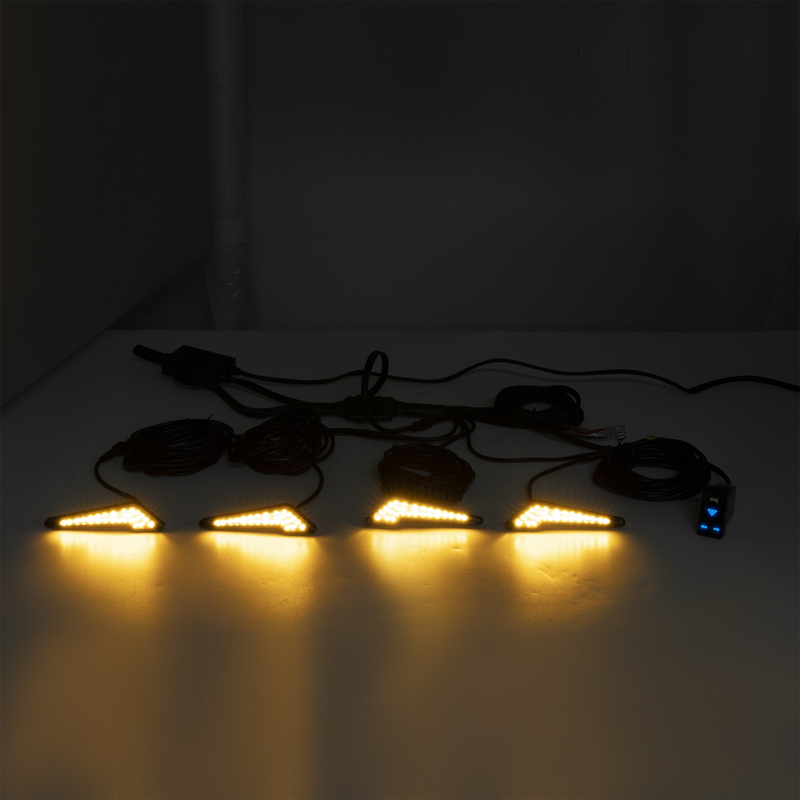 UTV LED Lights Turn Signal Horn Street Legal Kit Blinker For Polaris RZR XP 1000