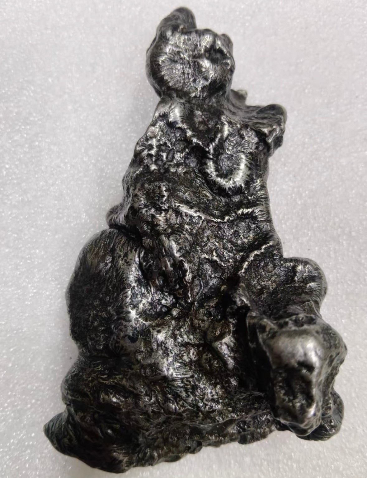 IRON NICKEL METEORITE PIECE METEOR SPECIMEN SPACE ROCK ASTEROID SHARD 301g