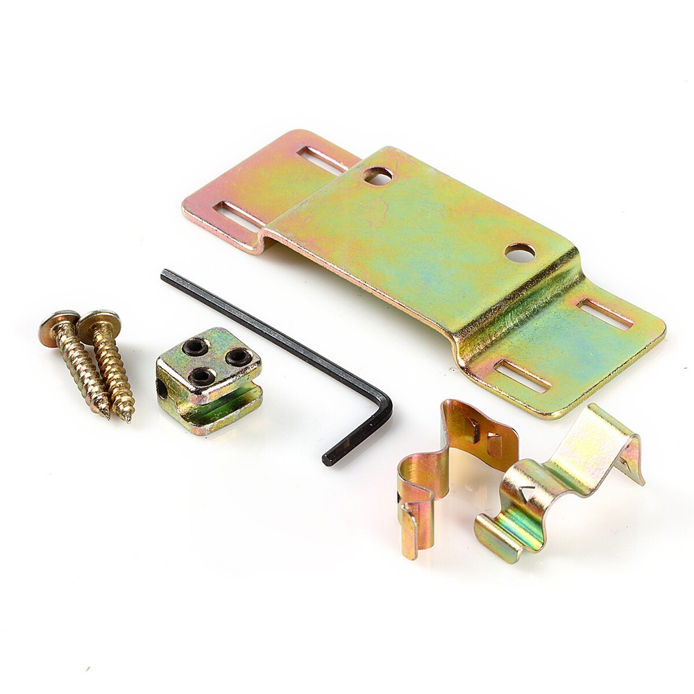 Automotive Mounting Bracket for Cable Driven Door Lock Actuators
