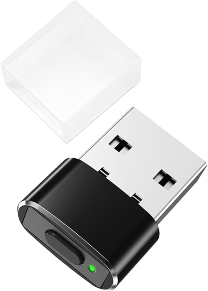 Mouse Jiggler Undetectable Mini with Switch Button Portable Wireless USB Mous...