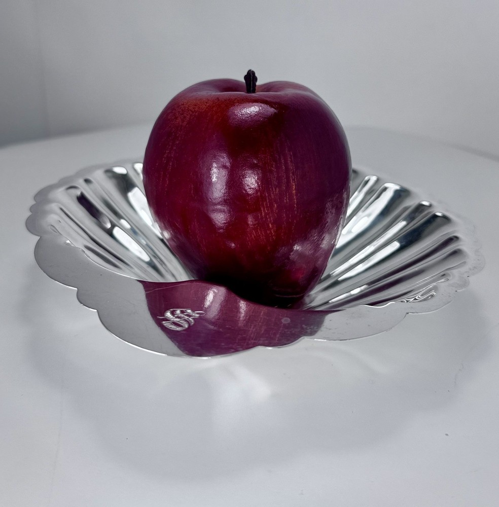 Substantial Sterling Silver Shell Dish 7" Long 170 Grams Beautiful!