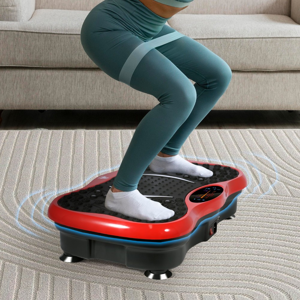 Vibration Plate Exercise Vibrating Platform Music Whole Body Workout Bluetooth
