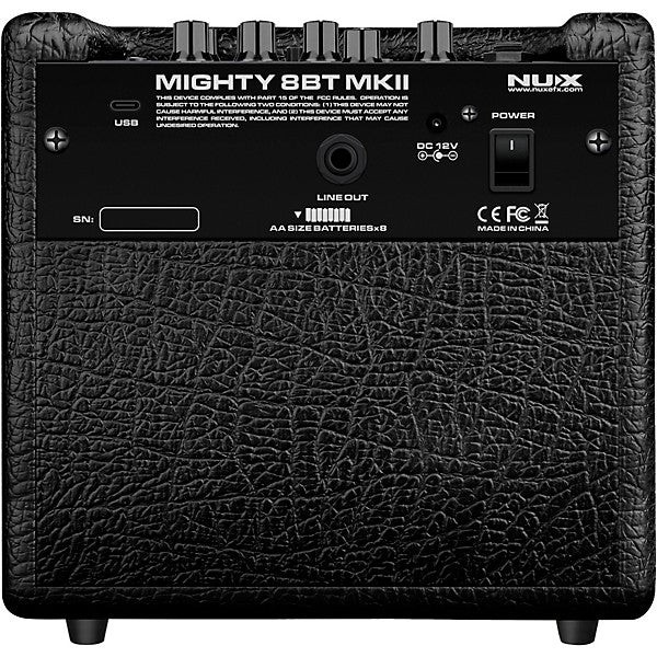 NUX Mighty 8BT MKII with Bluetooth