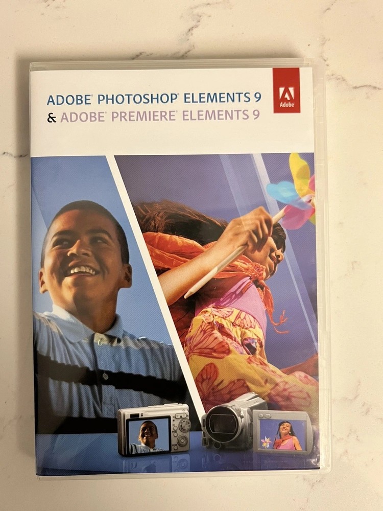 Adobe Photoshop Elements 9 & Adobe Premiere Elements 9 - Upgrade for PC, Mac