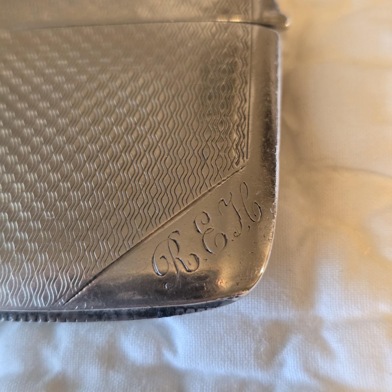 Antique Deakin & Francis Vesta Case Match Safe Holder Sterling Circa 1913 London