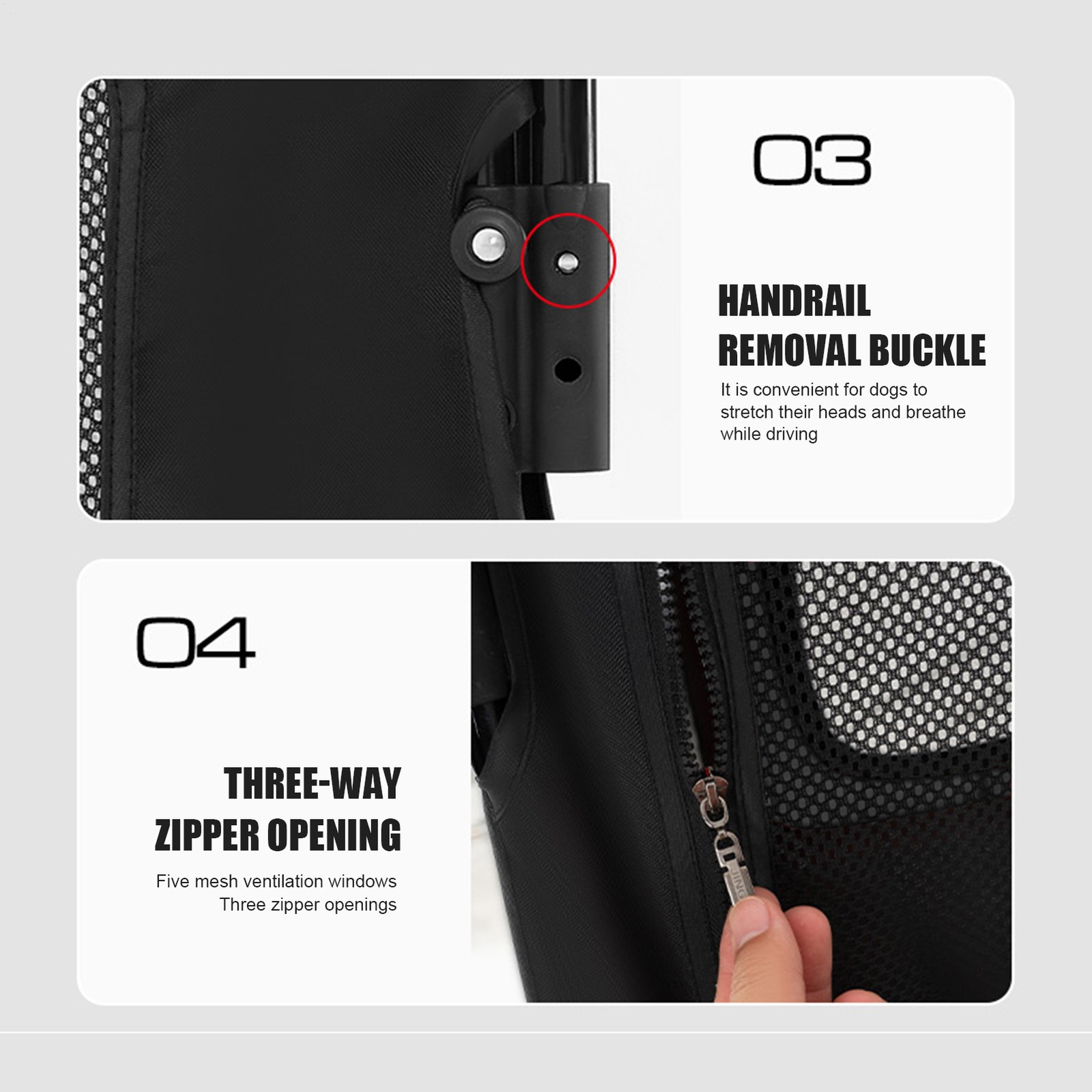 Foldable XX-Large Dog Mobile Stroller Pet Carriage Cart Jogger Holds Up To 220lb