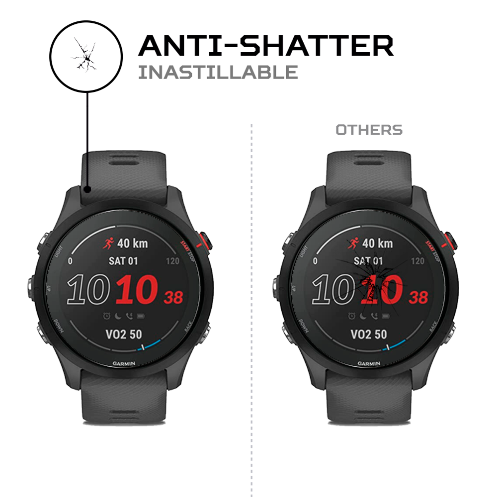 ANTISHOCK Screen protector for Garmin Forerunner 255
