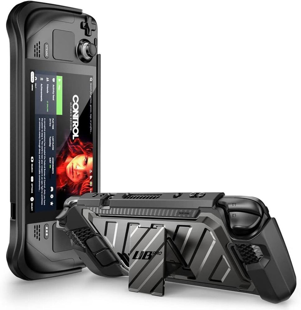 SUPCASE for Steam Deck OLED Drop Protection Case Kickstand Shockproof Cover