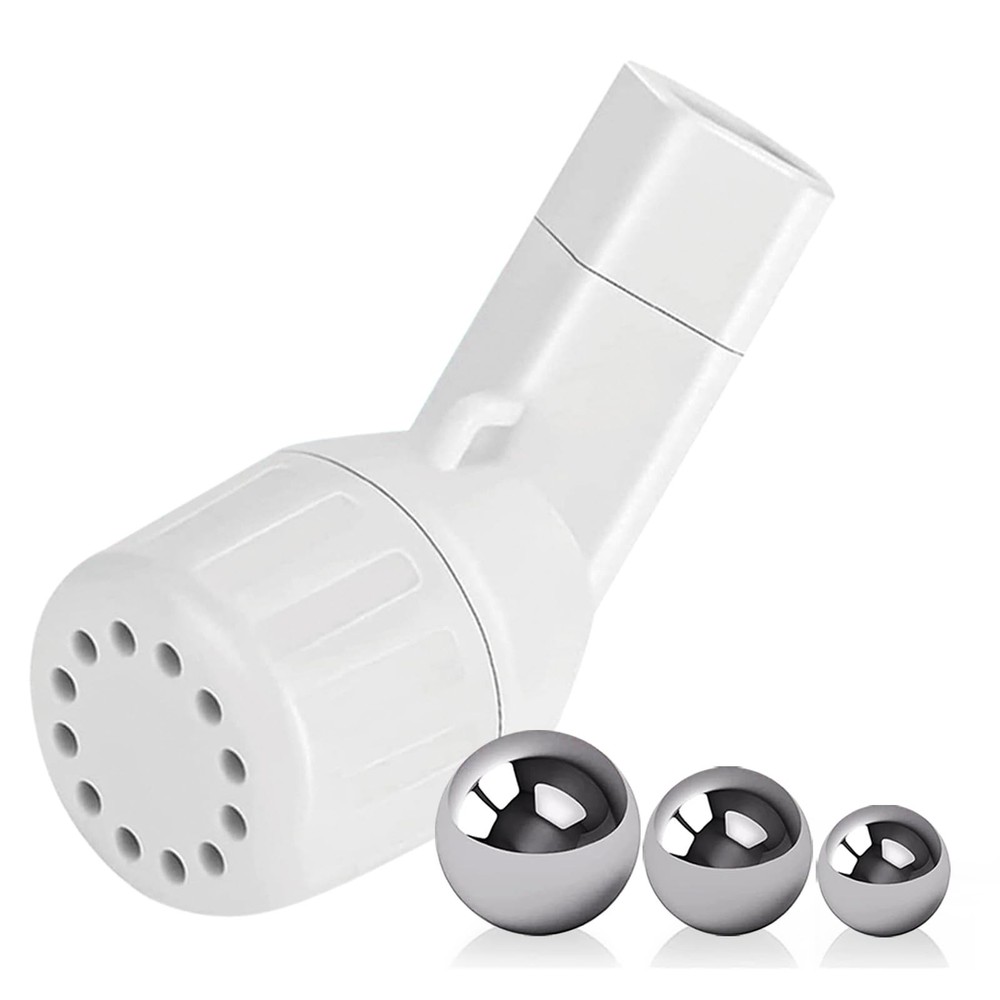 Flutter Valve, Breathing Exercise Device for Lungs, Adjustable Resistance Nat...