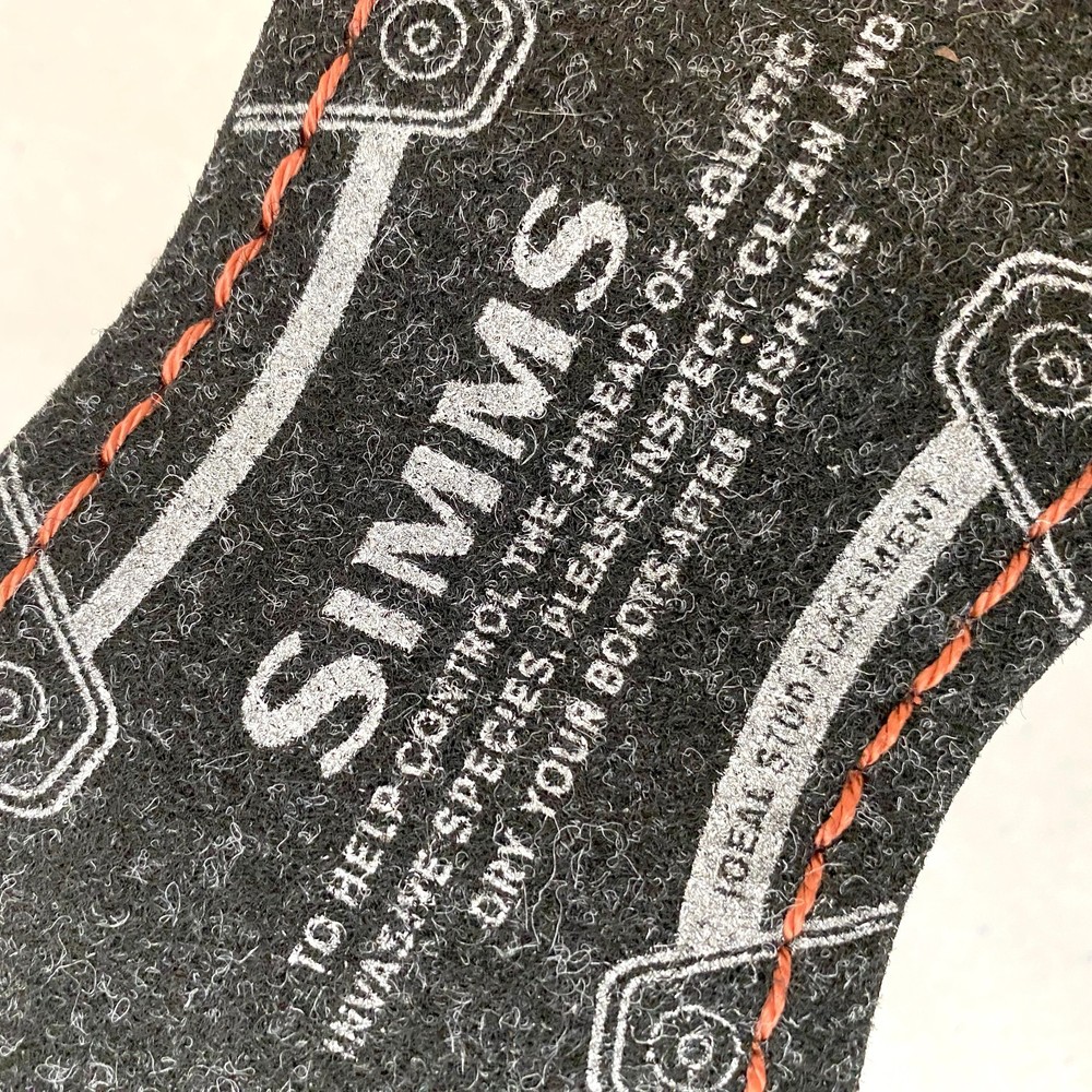 NEW Simms G3 Guide Boot/Felt Wading Boots – Gray (#8)