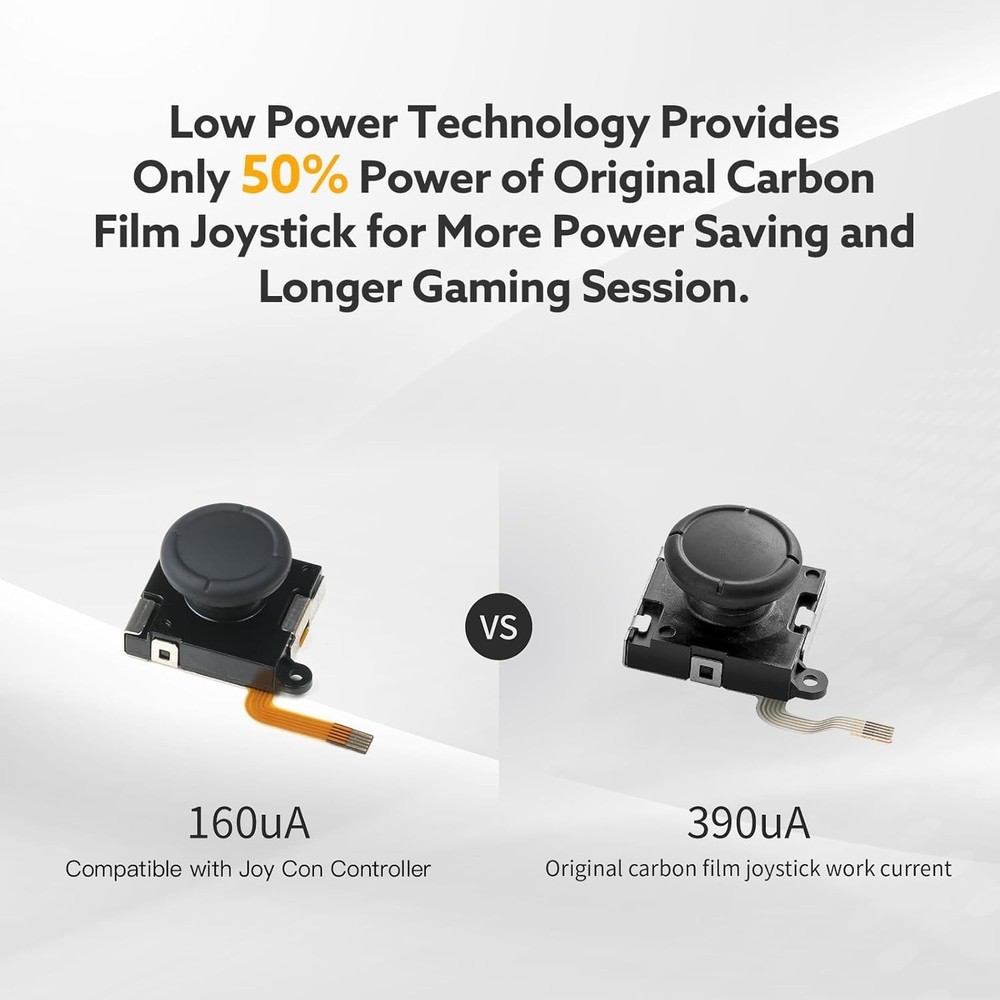 Switch JoyCon OLED Lite TMR Hall Effect Joystick No Drift Replacement NEW