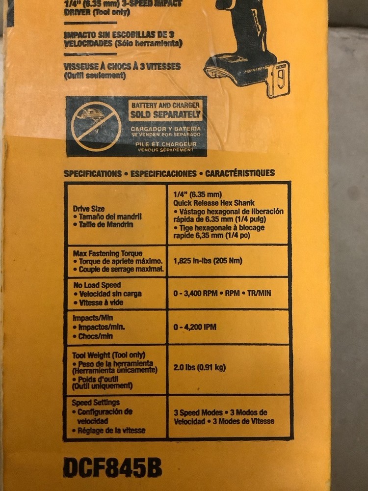 DEWALT DCF845B (G29013207)