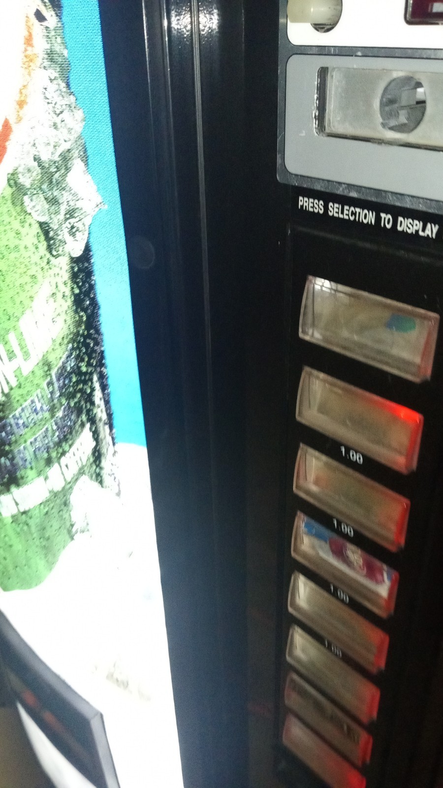 Dixie Narco 501E Soda Vending Machine Gatorade
