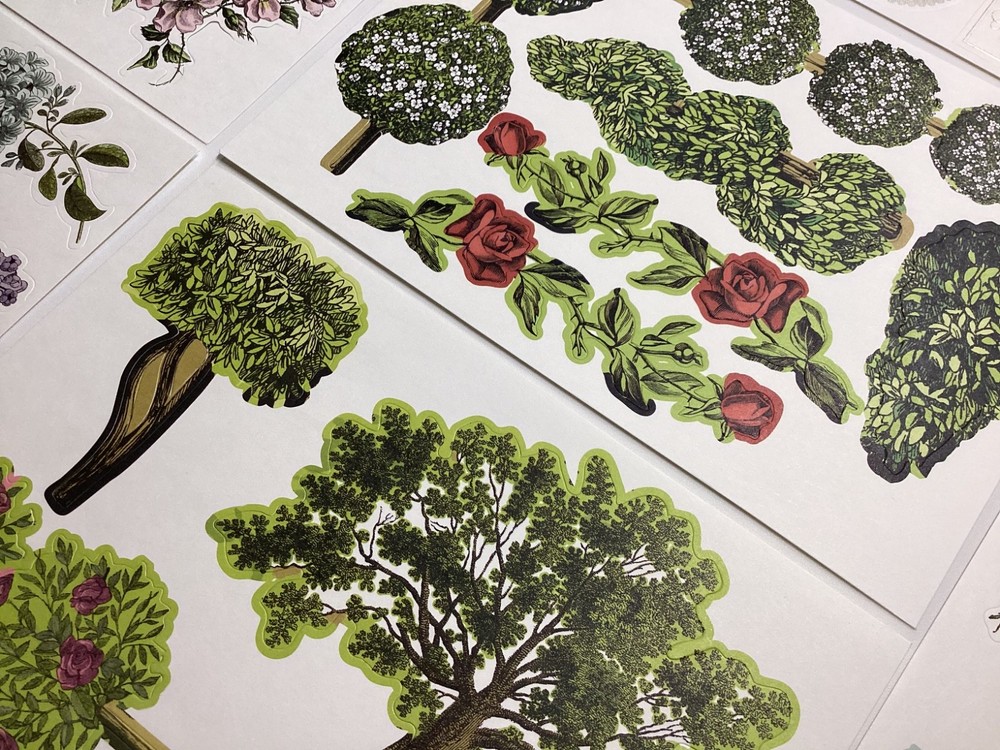 Anna Griffin Trelliage Die Cuts 8 Sheets RARE