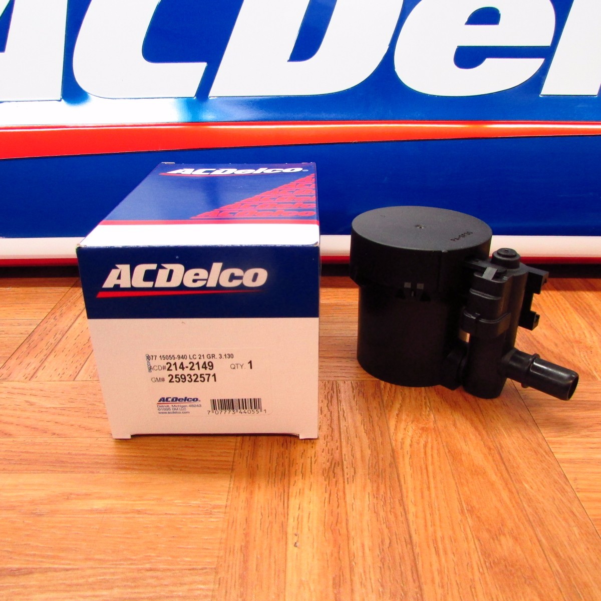 ACDelco 214-2149 Vapor Canister Vent Valve-Evap 25932571