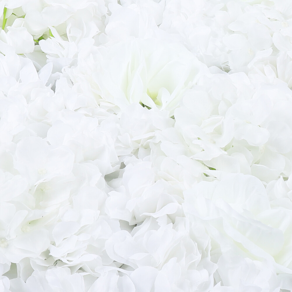 6Pcs Artificial Flower Wall Panel Backdrop Wedding Party Background Venue Decor