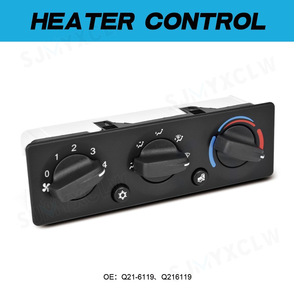 A/C Climate Control Module Panel Q21-6119 For Peterbilt 337