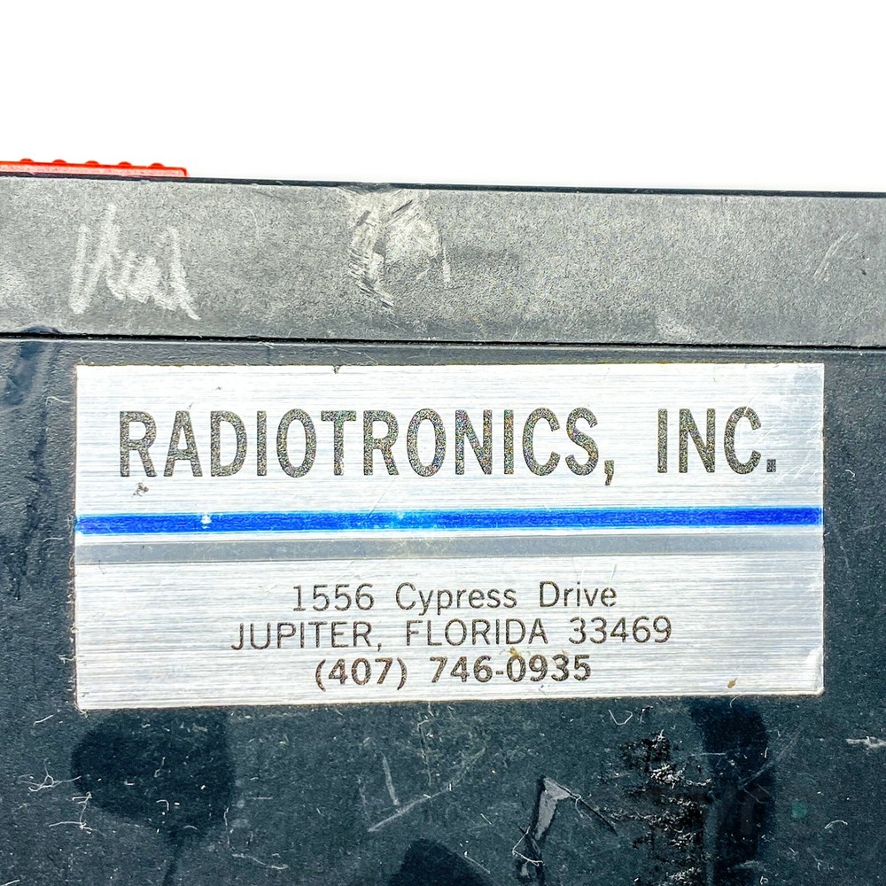 Radiotronics Two Ways Radio Communication System Tool 12 Volt DC 679