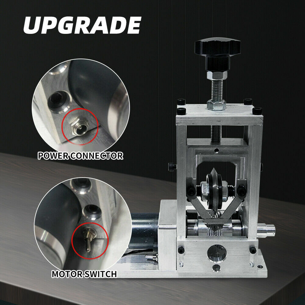 Electric Semi-auto Wire Stripping Machine Manual Cable Stripper Copper Recycling