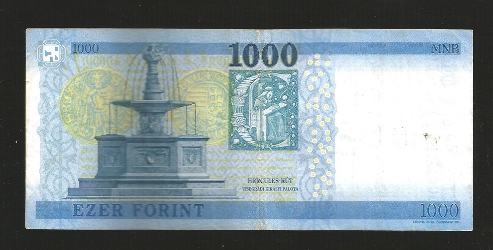 Hungary, 1000 Forint, 2017, P-203, Banknote