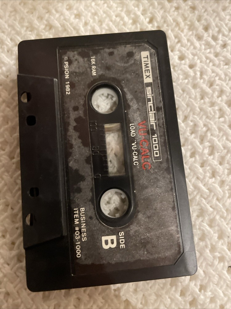 Timex Sinclair 1000 Software Tape VU-CALC