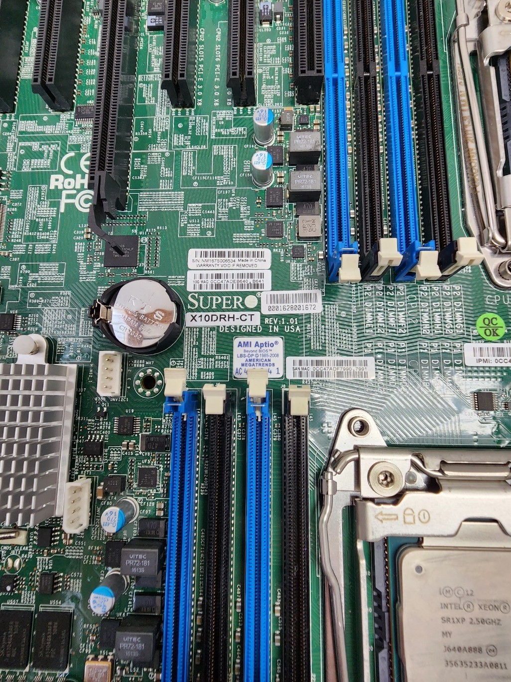 Supermicro X10DRH-CT + 2x Xeon E5-2680 v3 | 2.5GHz | 10GbE | LSI SAS3 RAID