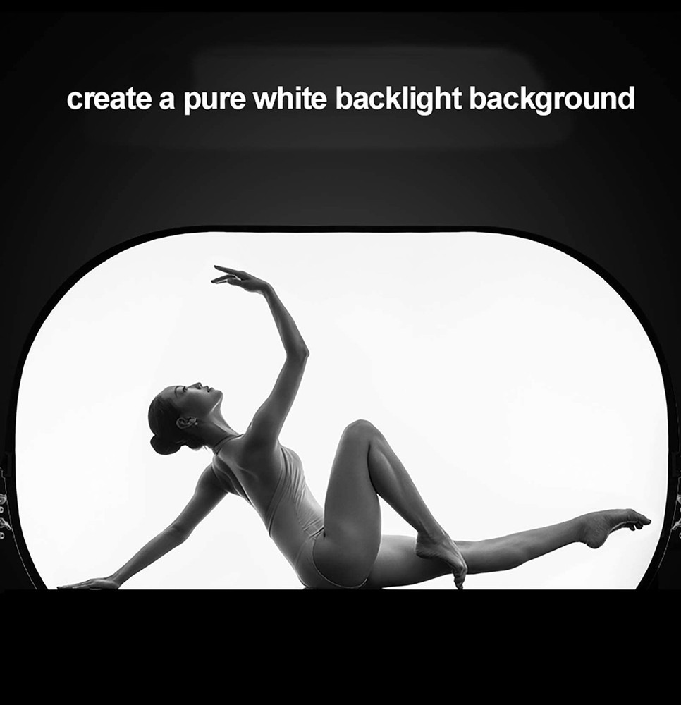 Soft White Diffuser Foldable Light Diffuser Light Diffusion Panel with Carry ...