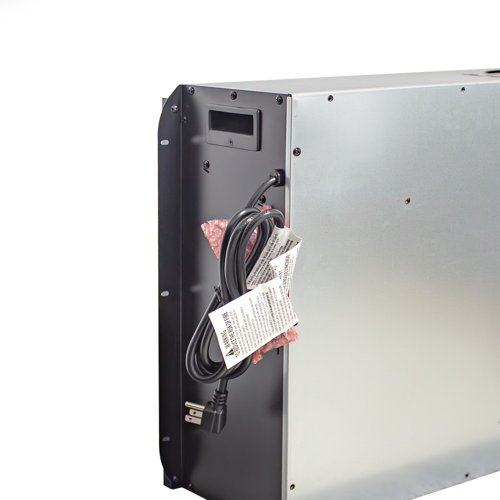 36" Infrared Electric Fireplace Insert w/ Touch Panel & Remote