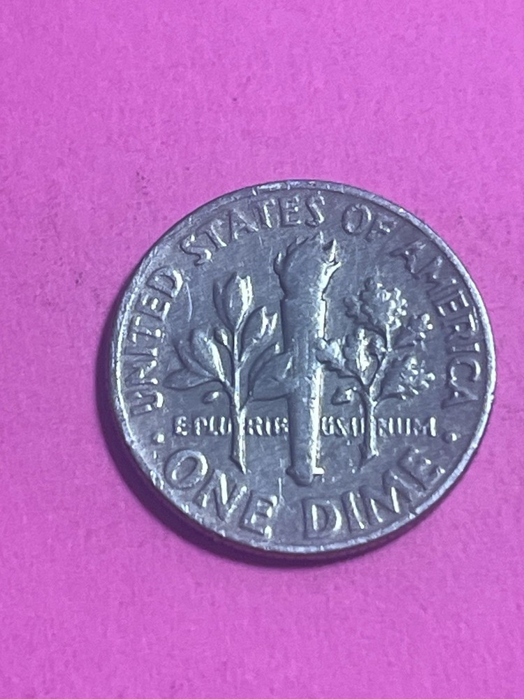 1965 No Mint Mark Roosevelt Dime TRIPLE Strike Multiple Errors