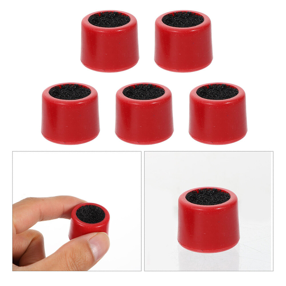 6PCS Billiard Cue Tip Shaper Plastic for Snooker Pool Cue Cue Tip Sander