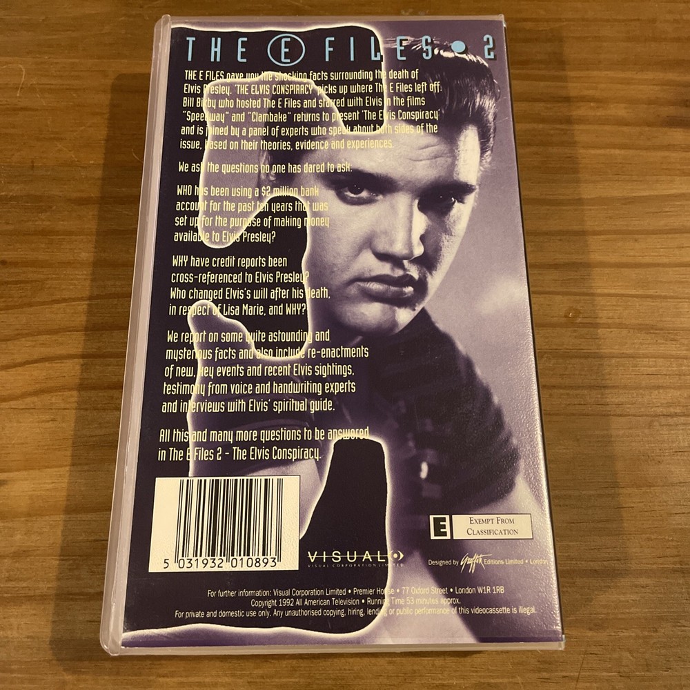 The E Files 2 (VHS, 1996)