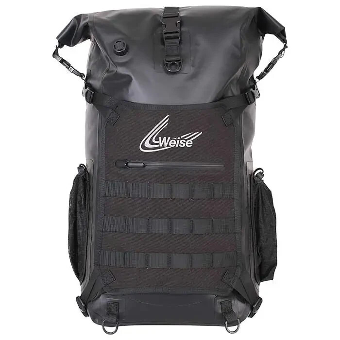 Weise Tempest IPX6 Waterproof Roll Top Multi Function Motorcycle Bike Rucksack