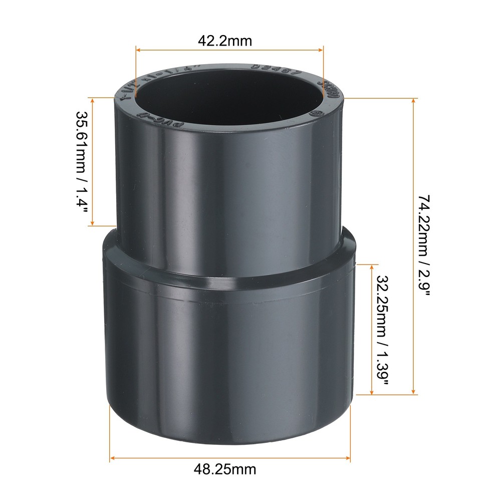 Reducing Coupling 1-1/2 x 1-1/4" Increaser/Reducer Coupling Pipe Fittings