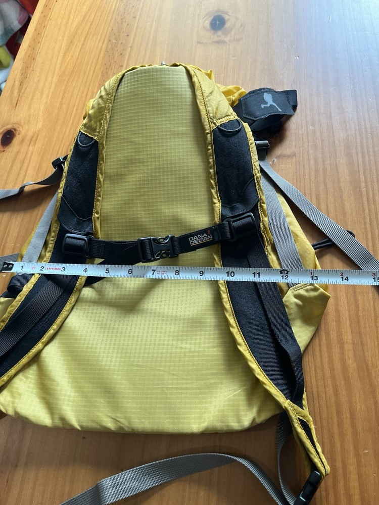 Dana Design Compressor Kompressor Pack Rucksack Bag Yellow Discontinued 9 Oz