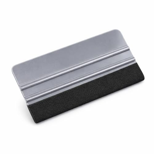 Grey Window Felt Squeegee Tool, 6 Inch Squeegee for Vinyl Tint Scraper